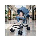 R for Rabbit Pixie Buggy Stroller Abstract Blue - Baby Stroller for 0-12 Months