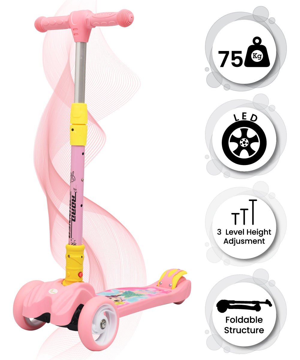R for Rabbit Road Runner Scooter- Pink