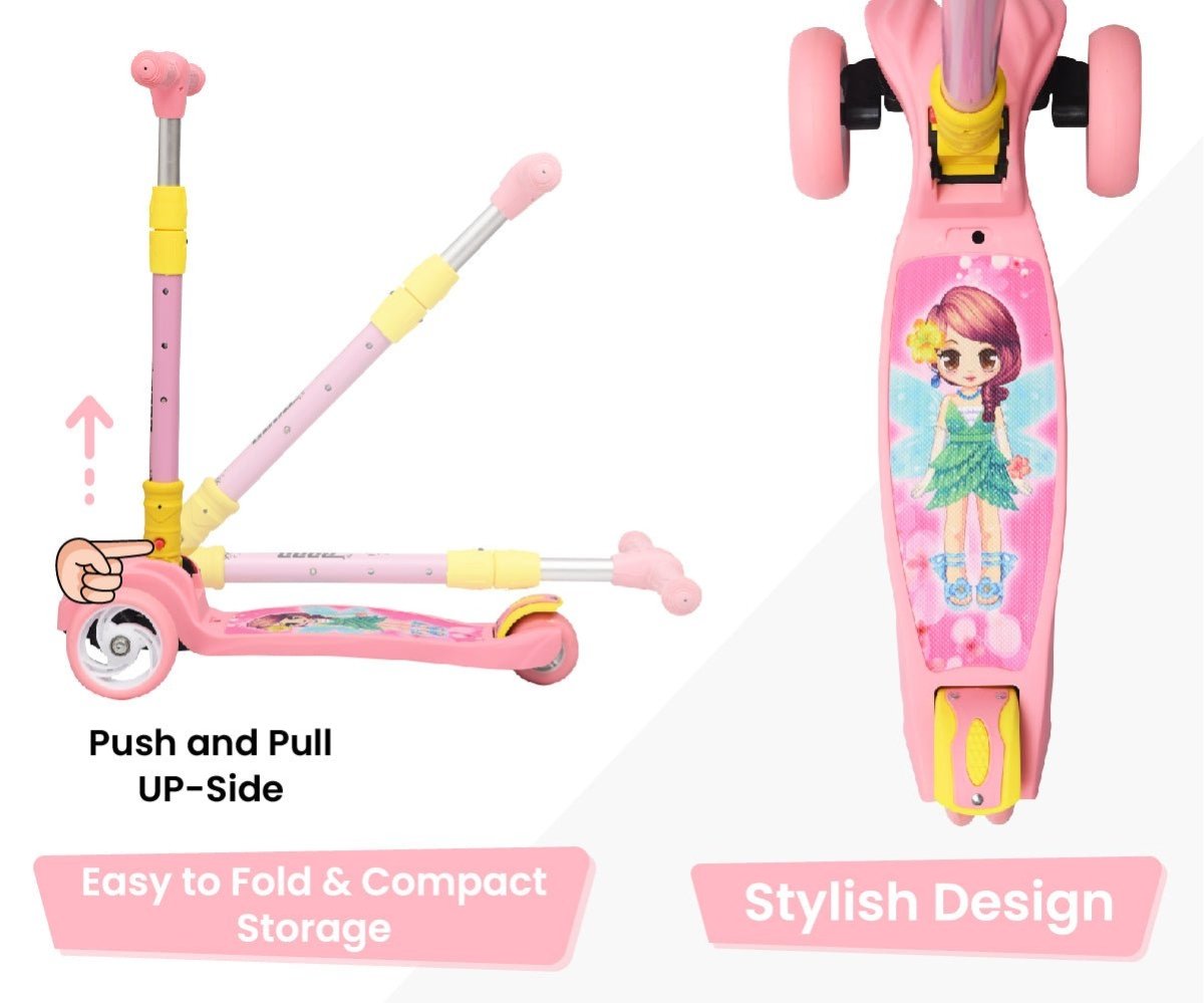 R for Rabbit Road Runner Scooter- Pink