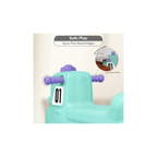 R For Rabbit Rock N Ride 3-in-1 Playtime Buddy Green Purple - Ride-On Toy for 0-12 Months View 6
