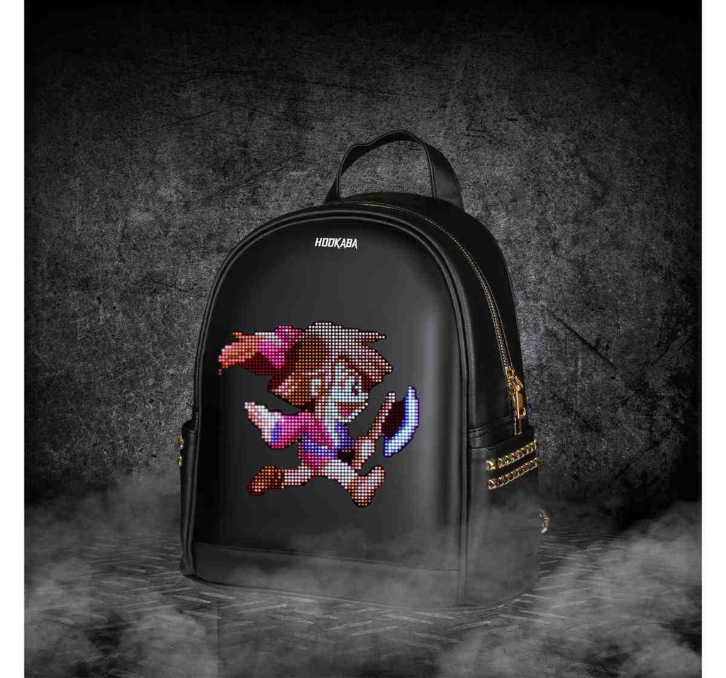 Hookaba Hookaba Dazz Roll Black LED 14 Ltr Sling Backpack