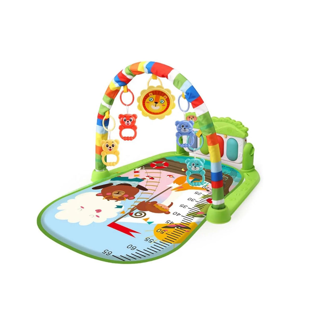 Rainbow Toys Baby Activity Gym Activity Mat - Baby Play Gym for 0-12 Months