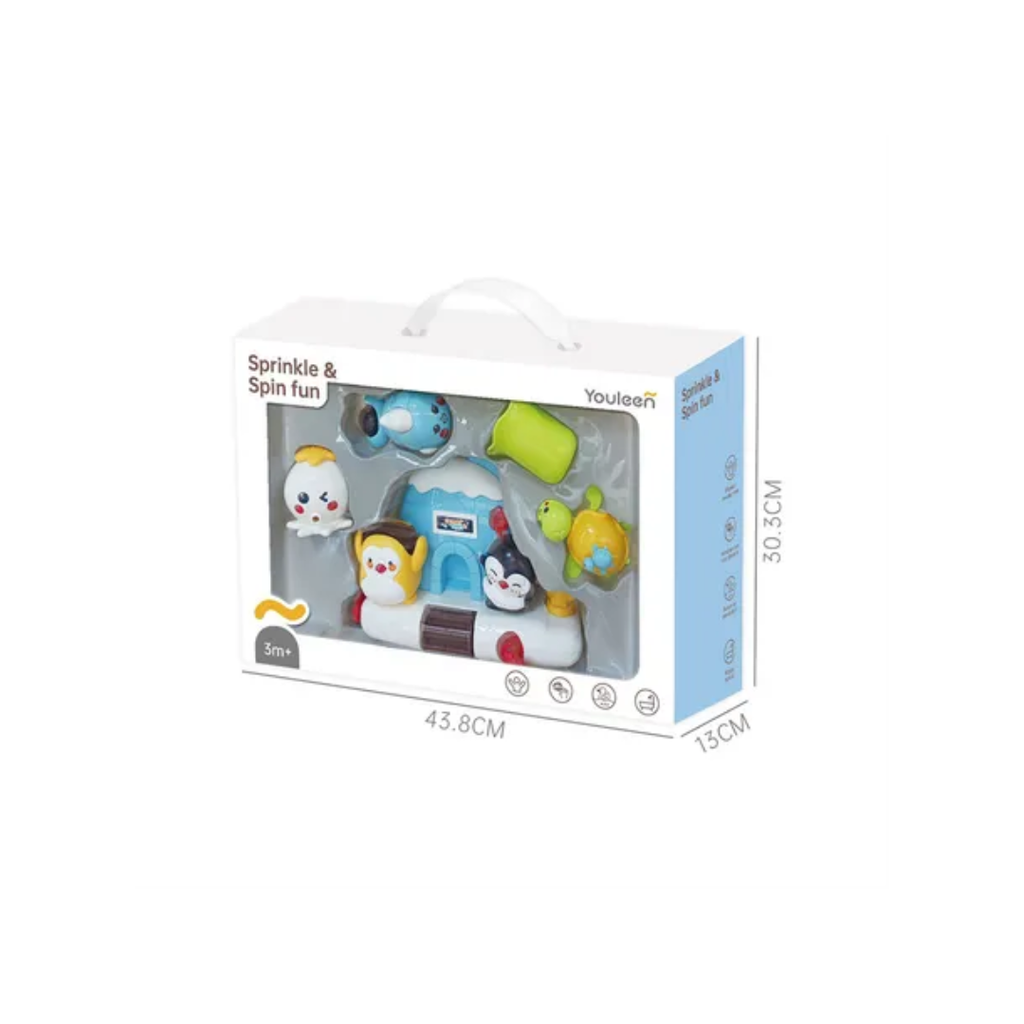 Baby Bath Toy Wind Up Swimming Penguin Shower Whale - Baby Bath Toy for 0-12 Months View 2