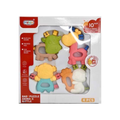 Rainbow Toys Learning Baby Rattle 4 Pcs Set - Baby Rattle for 0-12 Months