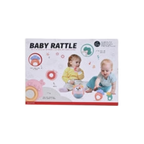 Rainbow Toys Learning Baby Rattle 7 Pcs Set - Baby Rattle for 0-12 Months View 2