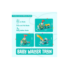 Rainbow Toys Multifunctional 5-in-1 Baby Walker Train Toy - Baby Walker for 0-12 Months View 7