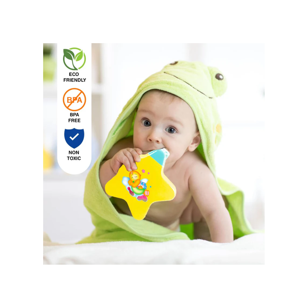 Rainbow Toys Star Light Projector with Music for New Born Babies - Baby Sleep Aid for 0-12 Months View 4