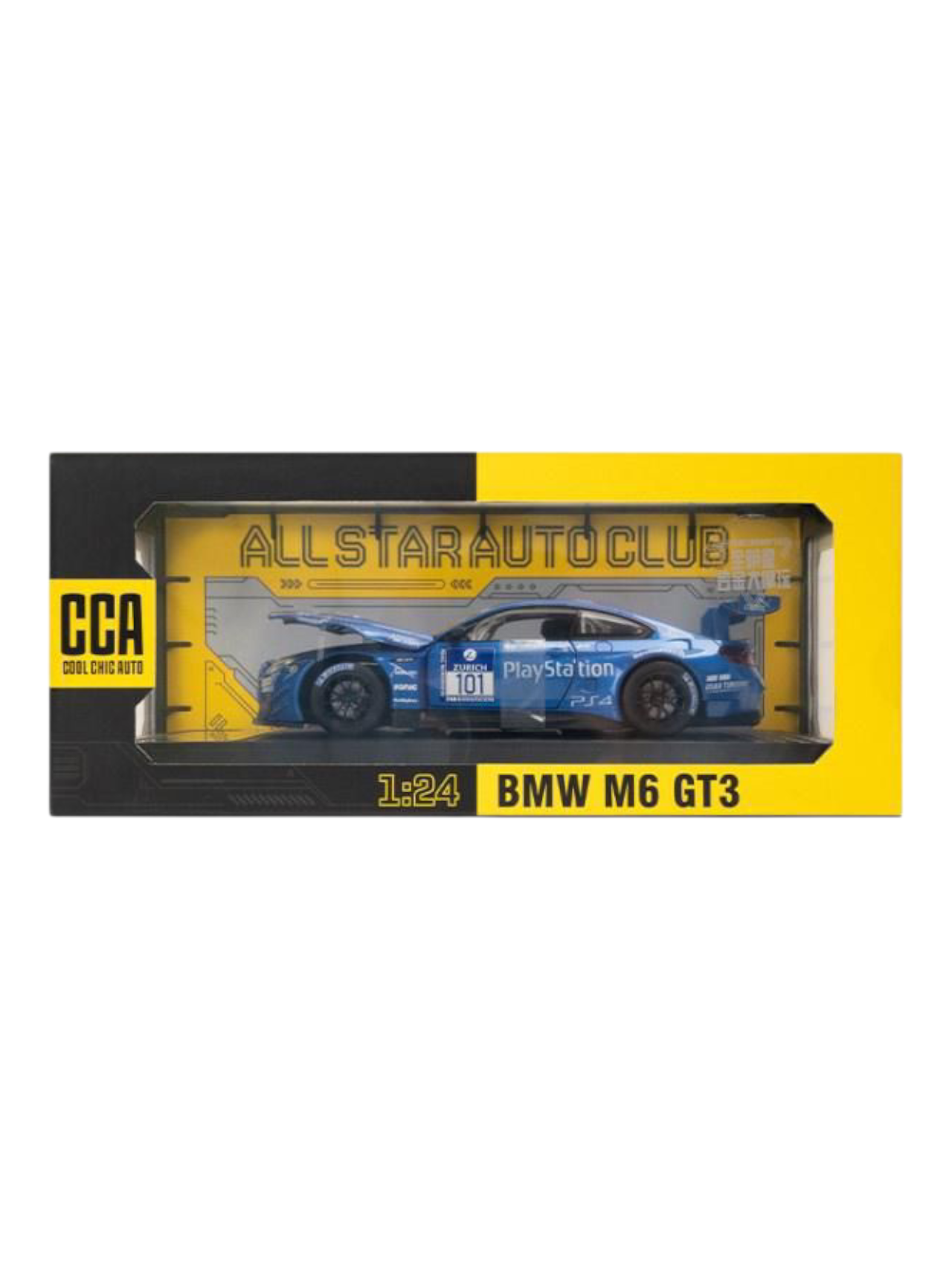 CCA BMW M6 GT3 Diecast 1:24 Scale Die Cast Car