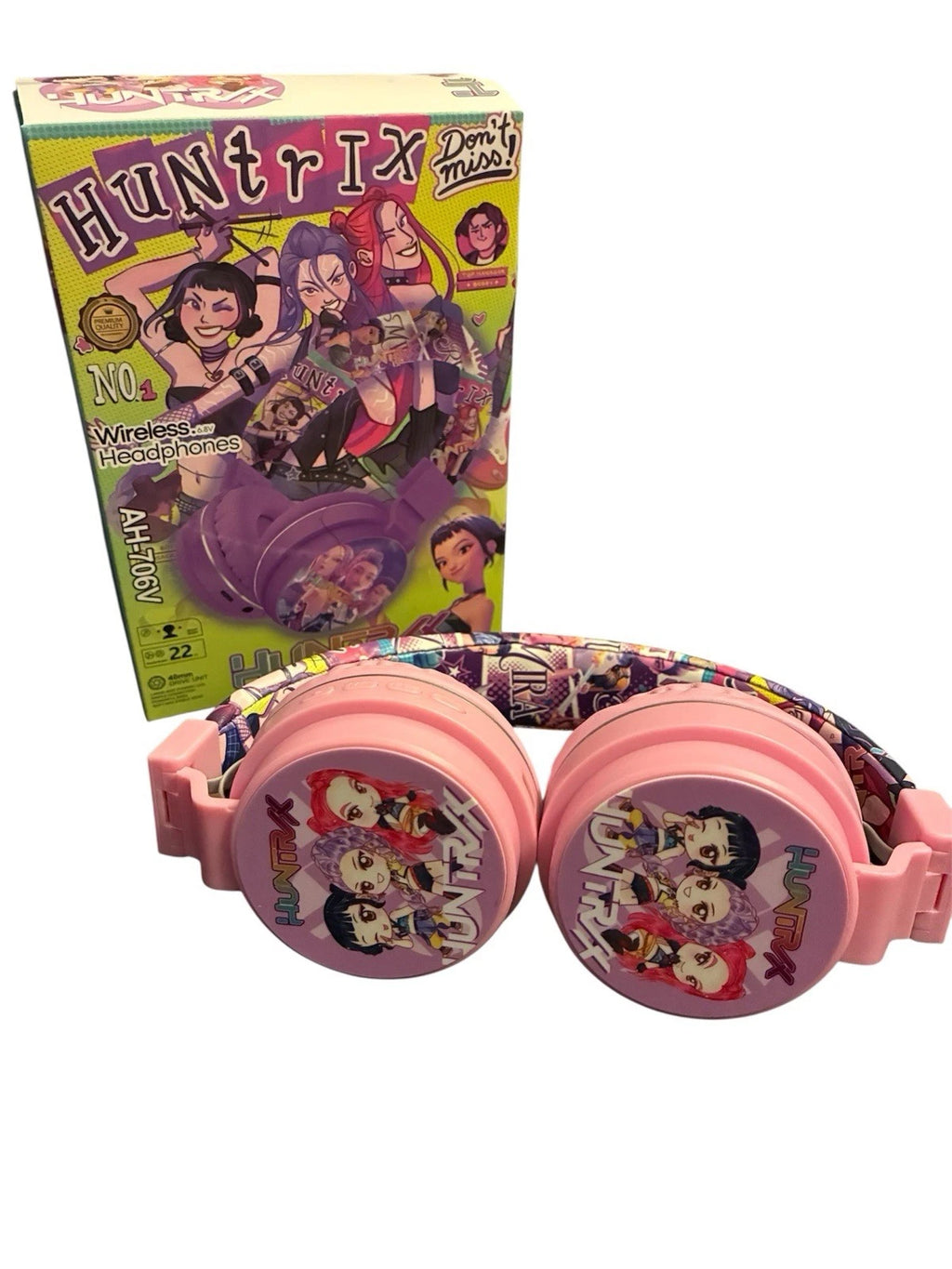 Rainbow Toys KPop Bluetooth Wireless Headphones