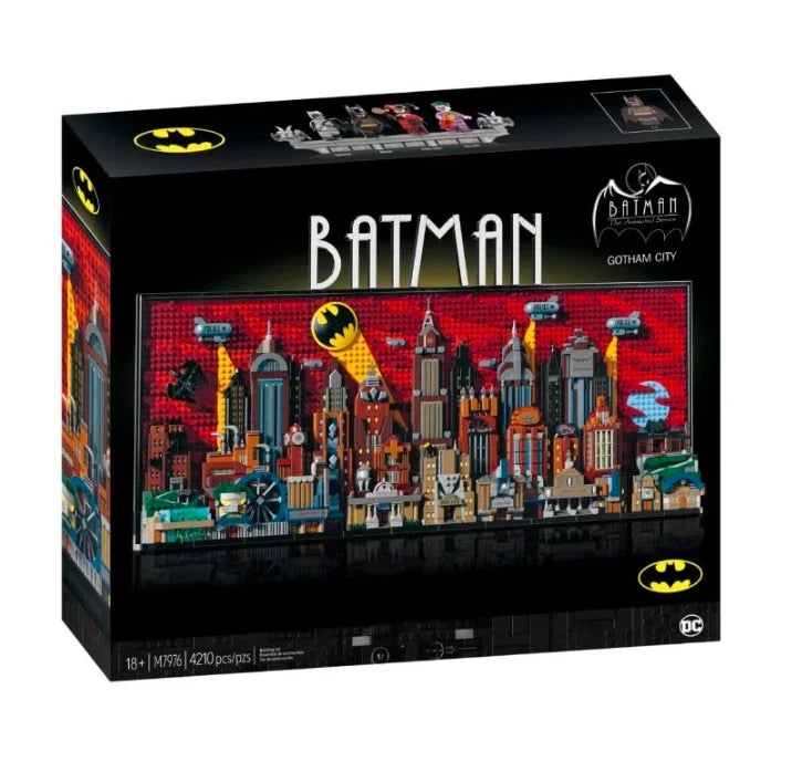 Batman Gotham City Building Blocks Set 4210 Pieces M7976 Super Hero Display Model