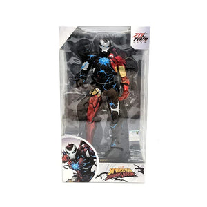 ZD Toys Venomized Iron Man Action Figure – 7” Marvel Spider-Man Maximum Venom Series