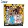 Toy Story 4 Character Figure Playset – Woody, Jessie, Buzz Lightyear, Bullseye & Friends