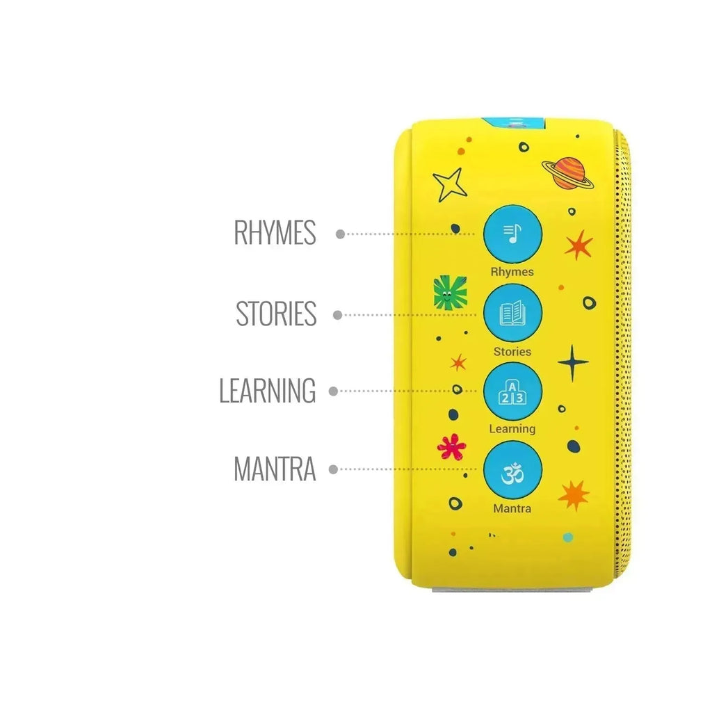 Saregama Carvaan Mini With Mic Yellow