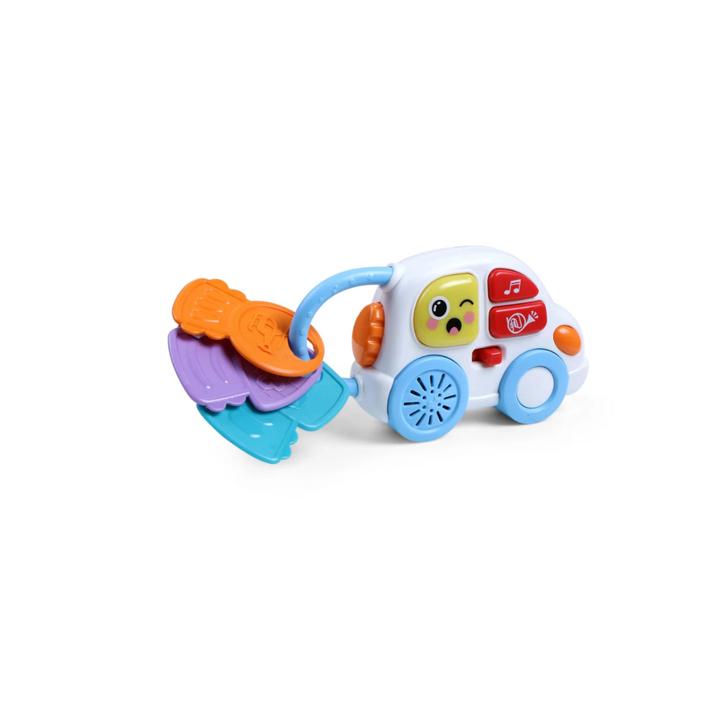 Shooting Star Baby Musical Toy Keys with Baby Wheel Baby Car Set Toy 12+ Month Multicolor - Musical Toy View 3