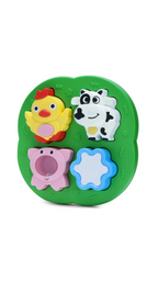 Simba Farm Puzzle With Rattles - Baby Rattle for 0-12 Months View 3