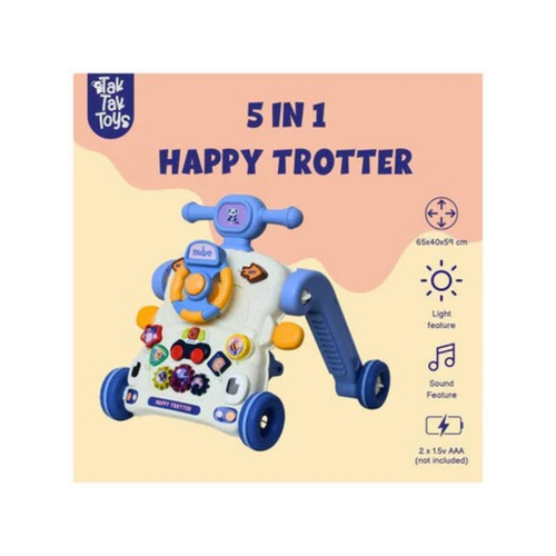 Tak Tak Toys 5 in 1 Happy Trotter Baby Walker - Baby Walker for 0-12 Months View 2