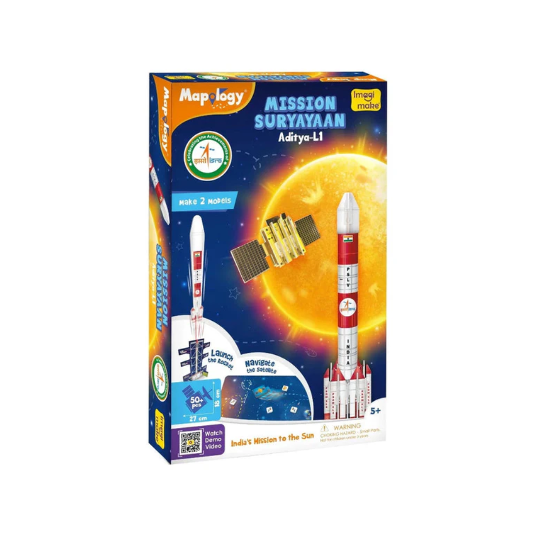 ImagiMake Mapology Mission Suryayaan Aditya L1