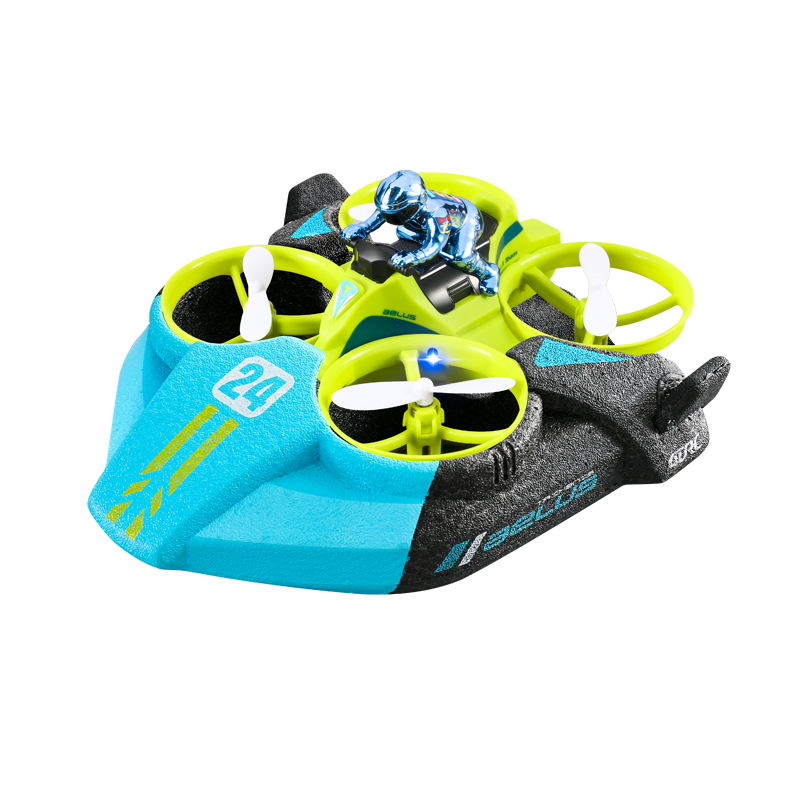 Rainbow Toys 4D-V24 3-in-1 Water, Land & Air Remote Control Quadcopter Drone