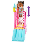 Mattel Barbie Skipper Babysitters Inc. Bounce House Playset With Dolls & Accessories