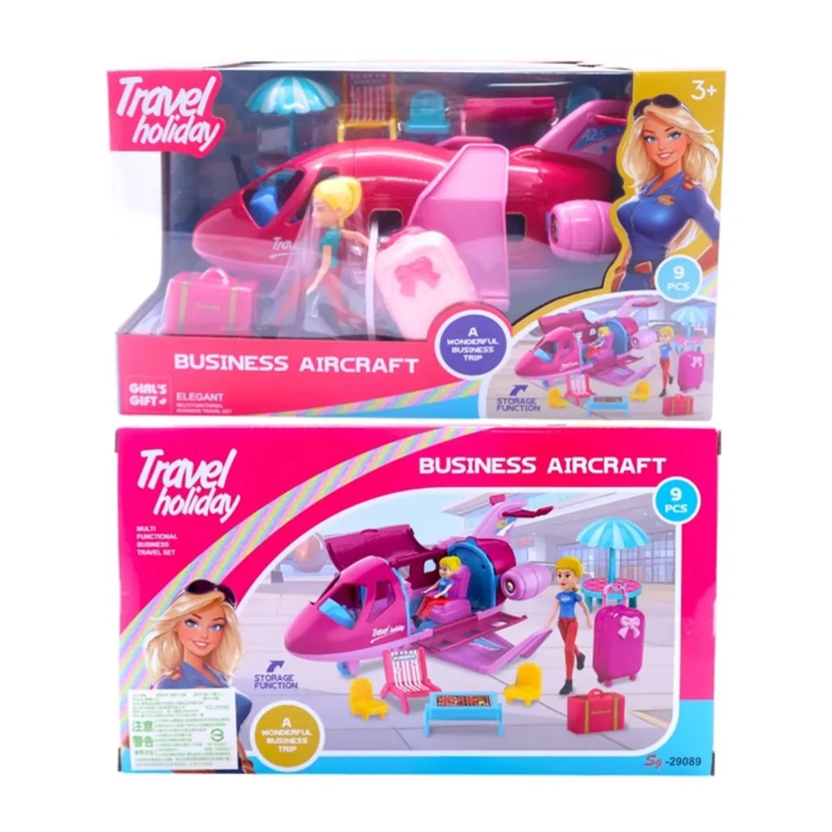 Rainbow Toys Travel Holiday Business Aircraft