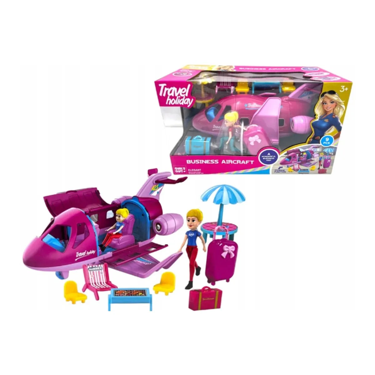 Rainbow Toys Travel Holiday Business Aircraft