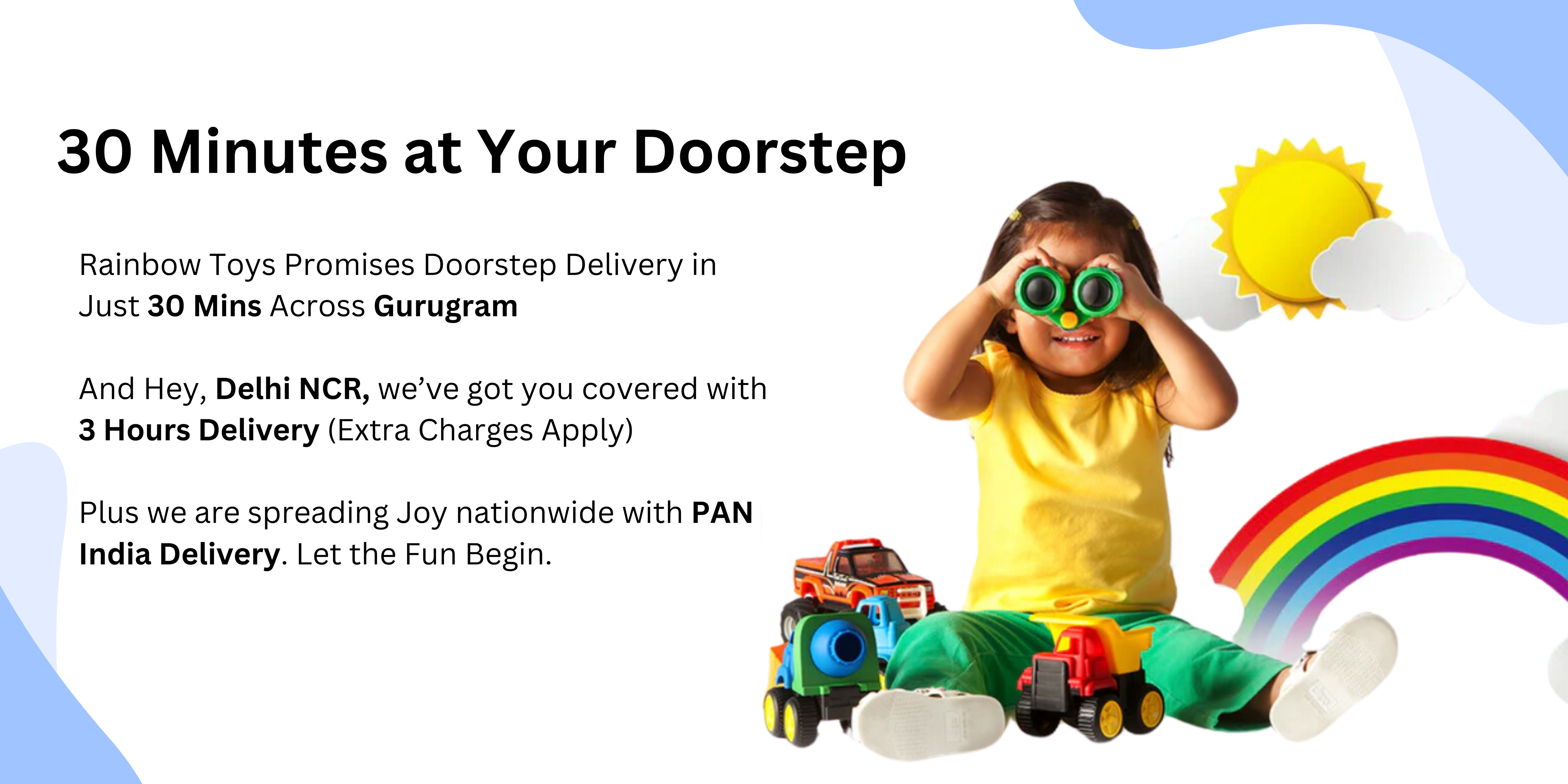 Toys at Ur Doorstep in 60 Mins Rainbow Toys Toy Store near You