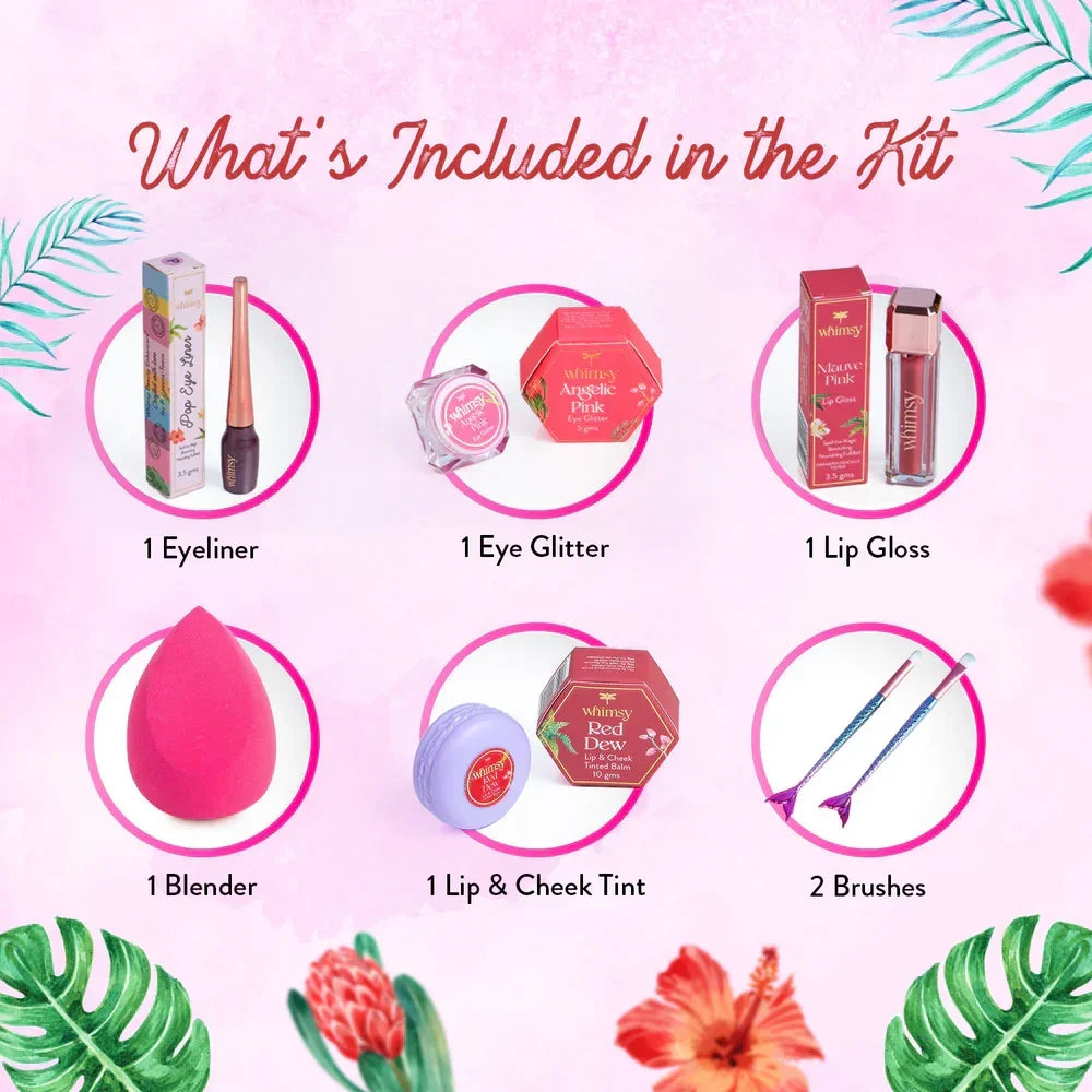 Whimsy Glow-Up Beauty Kit â€“ Pack of 7