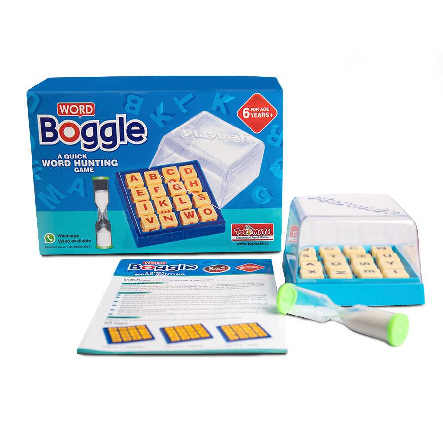Toymate Word Boggle A Quick Word Hunting Game