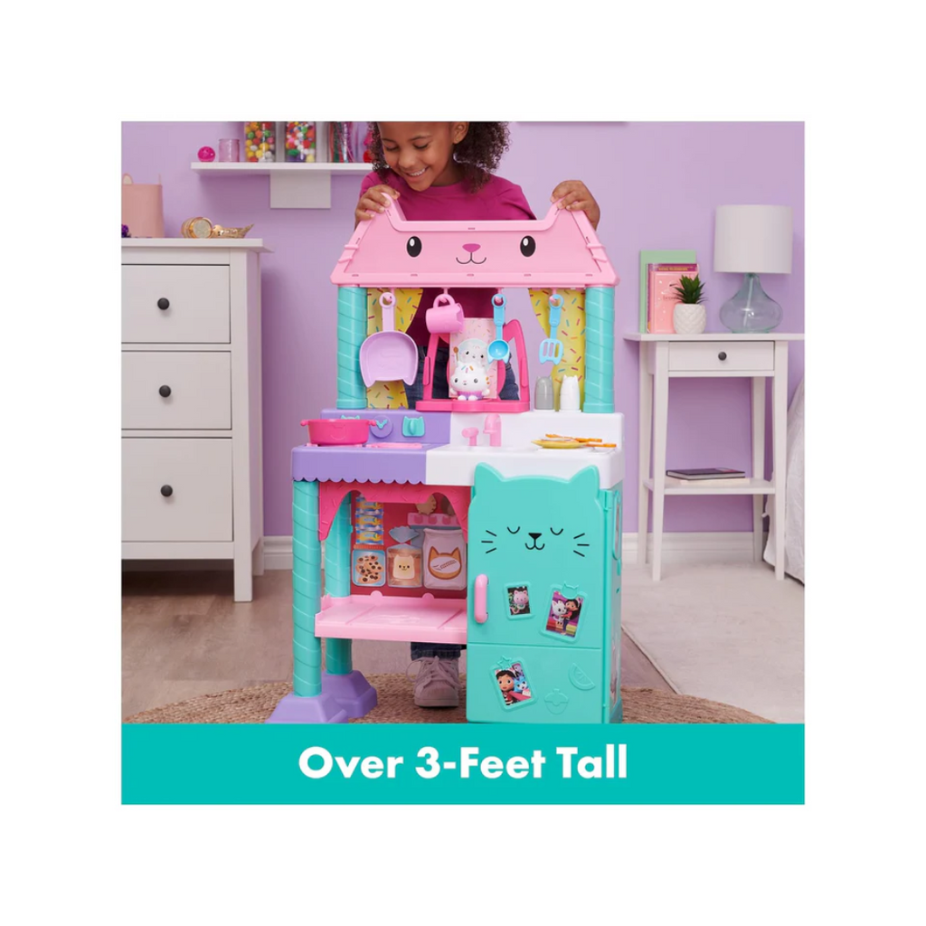 Gabby Dollhouse Gabbys Dollhouse, Cakey Kitchen Set for Kids with Play Kitchen Accessories