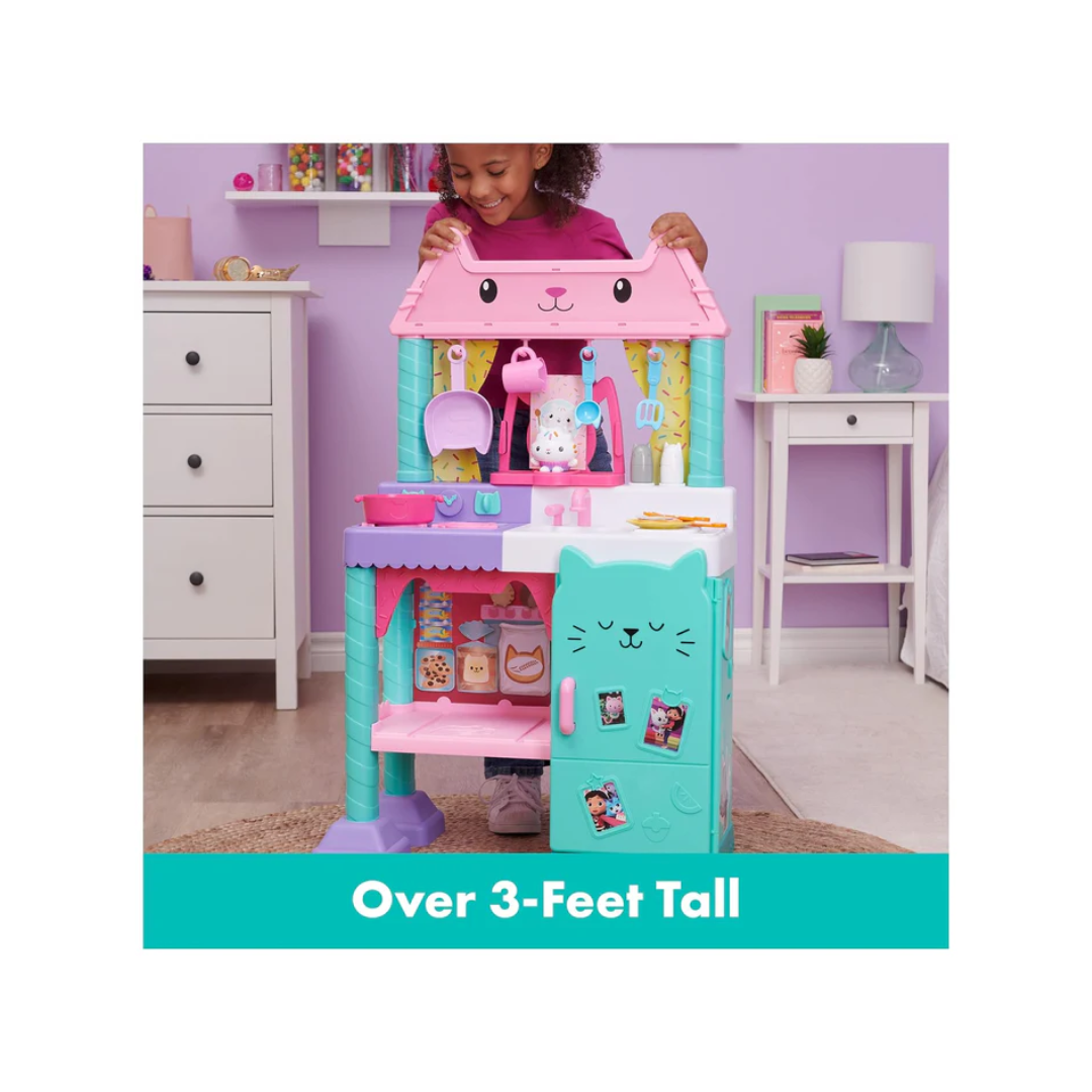 Gabby Dollhouse Gabbys Dollhouse, Cakey Kitchen Set for Kids with Play Kitchen Accessories