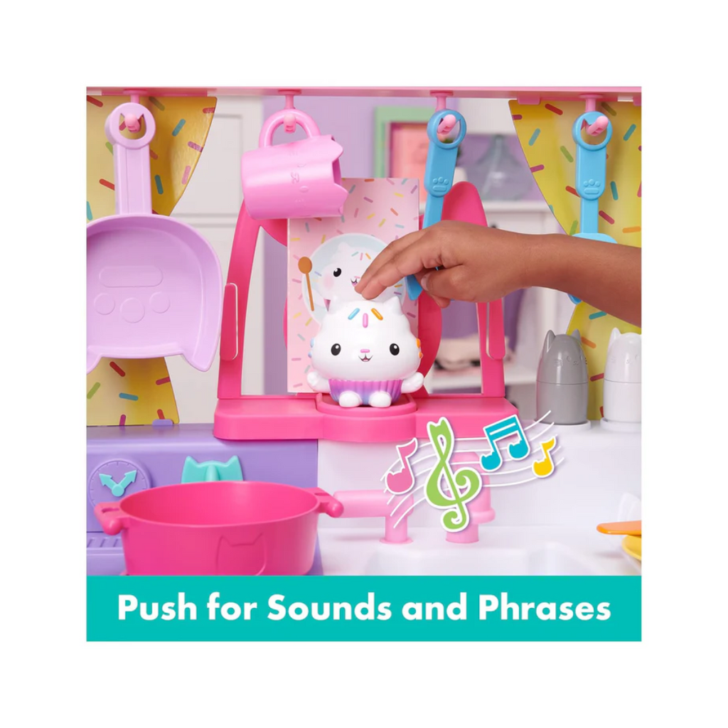 Gabby Dollhouse Gabbys Dollhouse, Cakey Kitchen Set for Kids with Play Kitchen Accessories