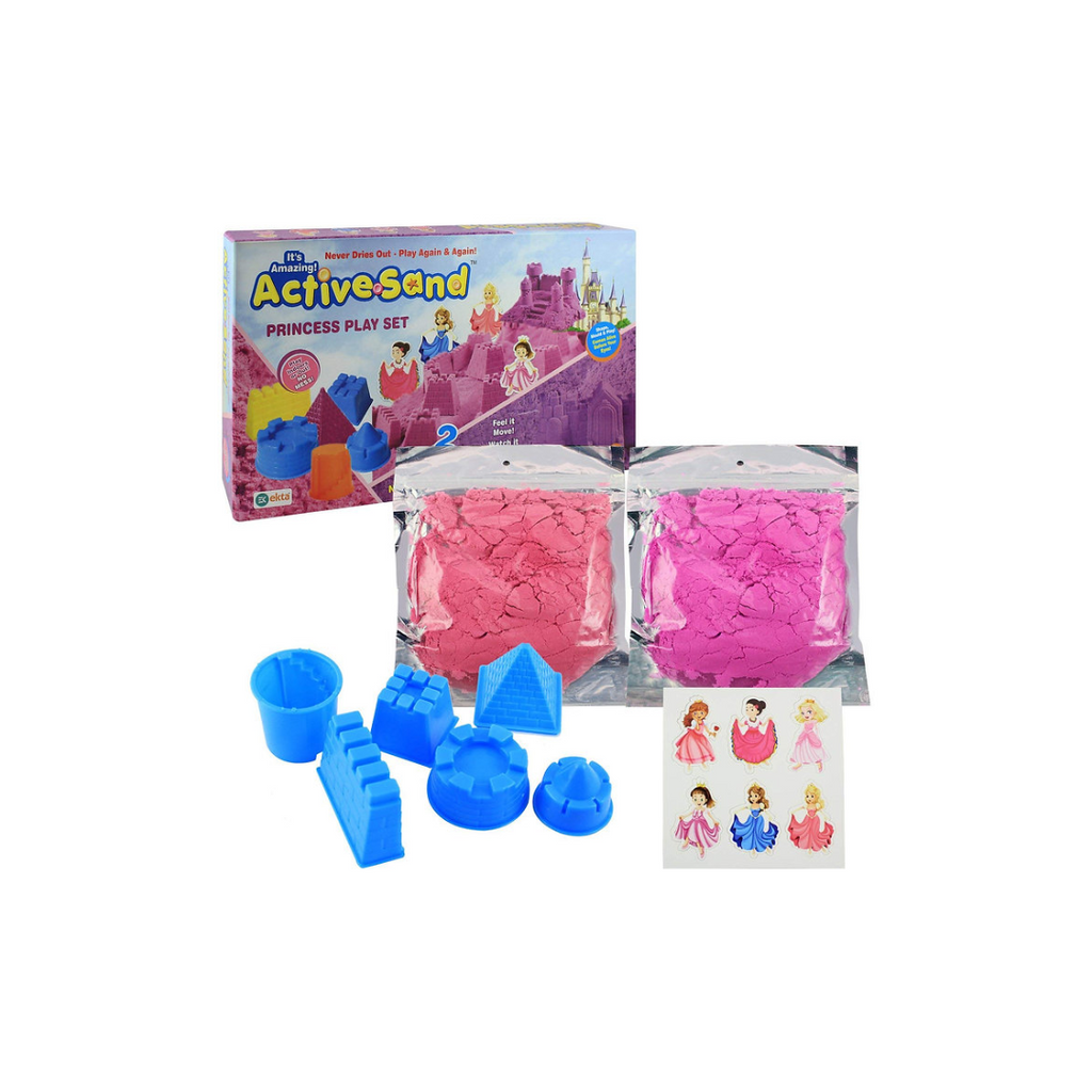 Ekta Active Sand Princess Play Set Non-Toxic Never Dries Out For Kids 3+ Yea