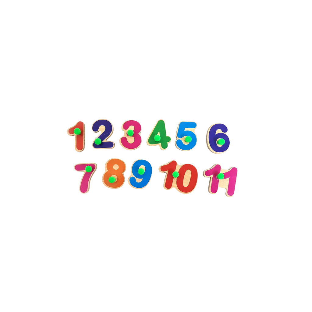 Bumbee 123 Adventures: Wooden Educational Toy - Numbers
