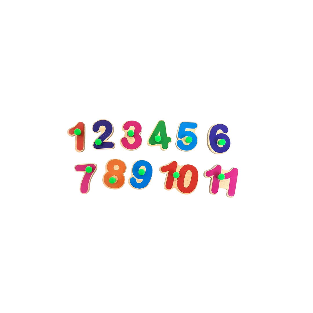 Bumbee 123 Adventures: Wooden Educational Toy - Numbers