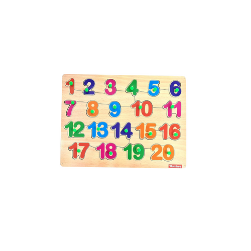 Bumbee 123 Adventures: Wooden Educational Toy - Numbers