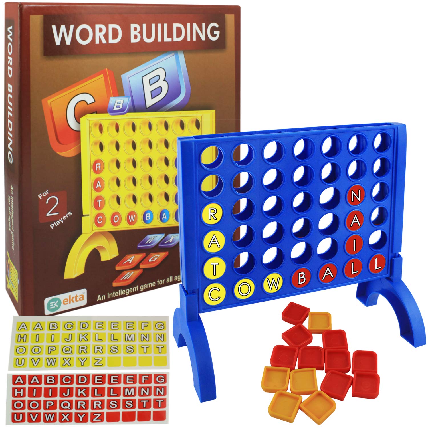 Ekta Word Building Game (Yellow)