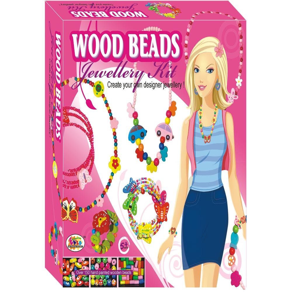 Ekta Wood Beads Jewellery Kit (Junior) Fun Game