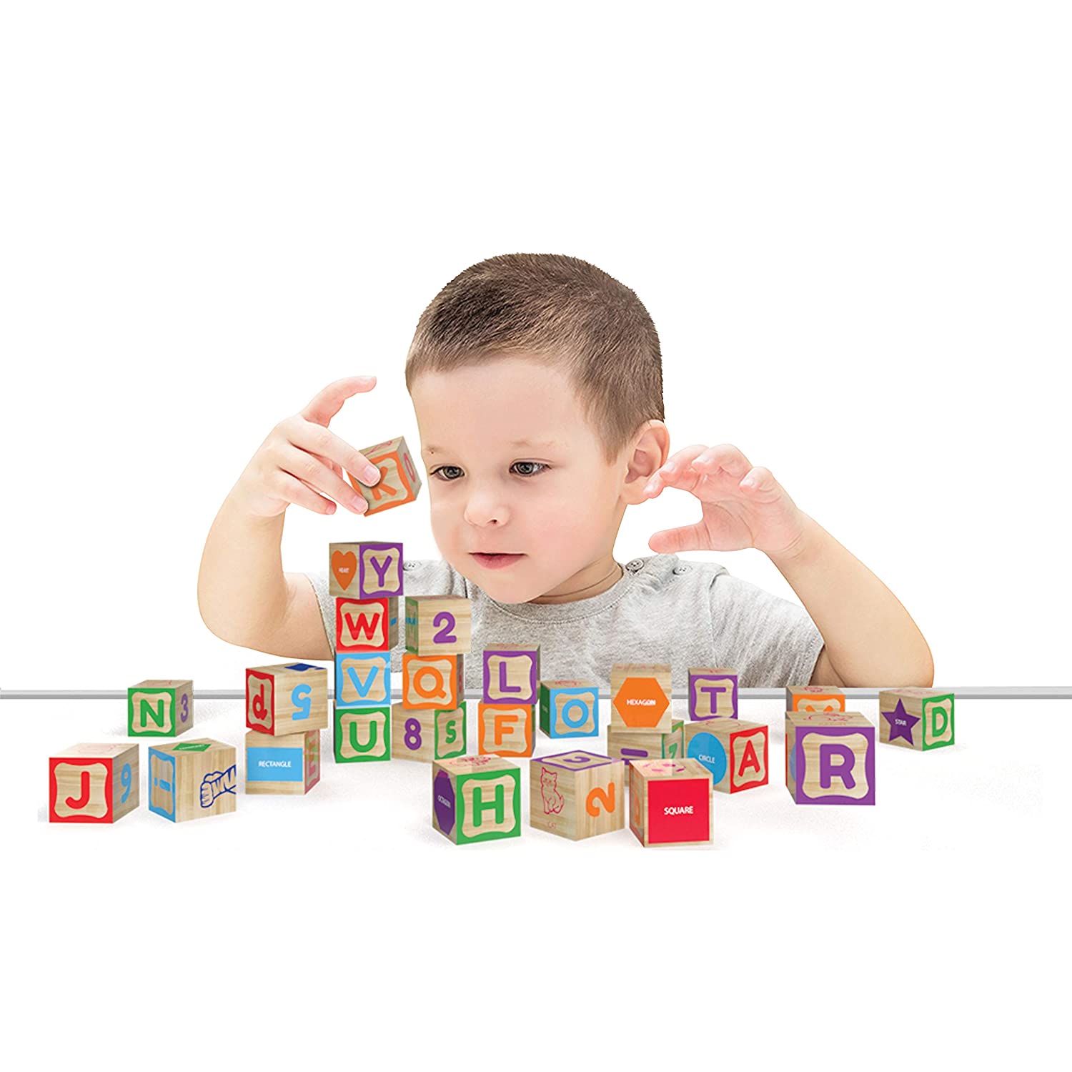 Funskool Giggles Info Cubes - Mind Building Developmental Learning Toy