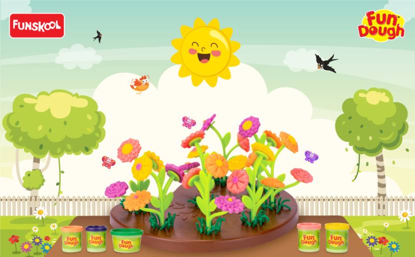 Funskool Fundough Flower Garden