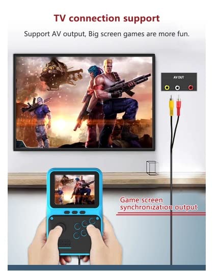 Rainbow Toys Handheld Game 500 Built in Portable Retro Game