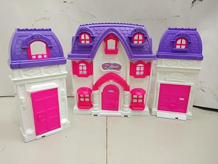 Toyzone Frozen Doll House and Full Furniture and Lights