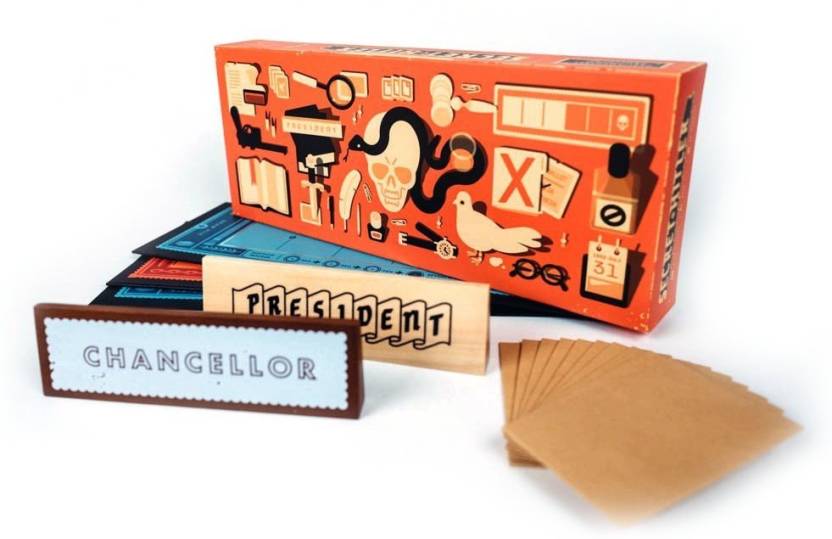 Rainbow Toys Secret Hitler Social Secret Board Game Party & Fun Games Board Game