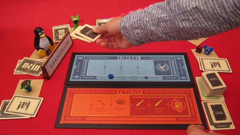 Rainbow Toys Secret Hitler Social Secret Board Game Party & Fun Games Board Game