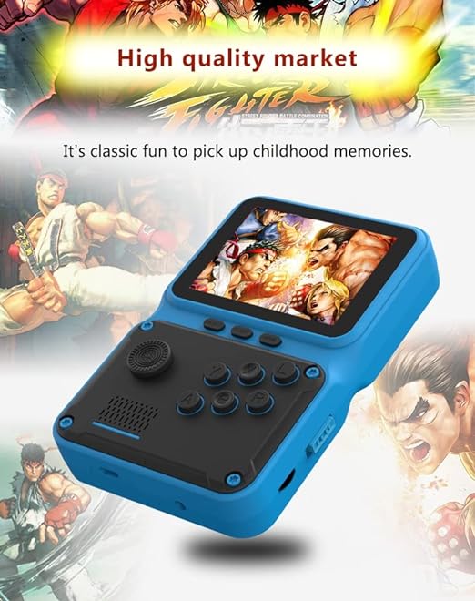 Rainbow Toys Handheld Game 500 Built in Portable Retro Game