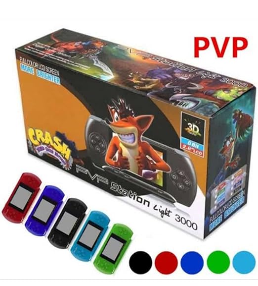 Rainbow Toys  PVP Station Light 3000 Crash Hand Video Game