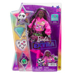 Barbie® Doll with Pet Panda, Extra, Kids Toys, Clothes and Accessories, Pink-St