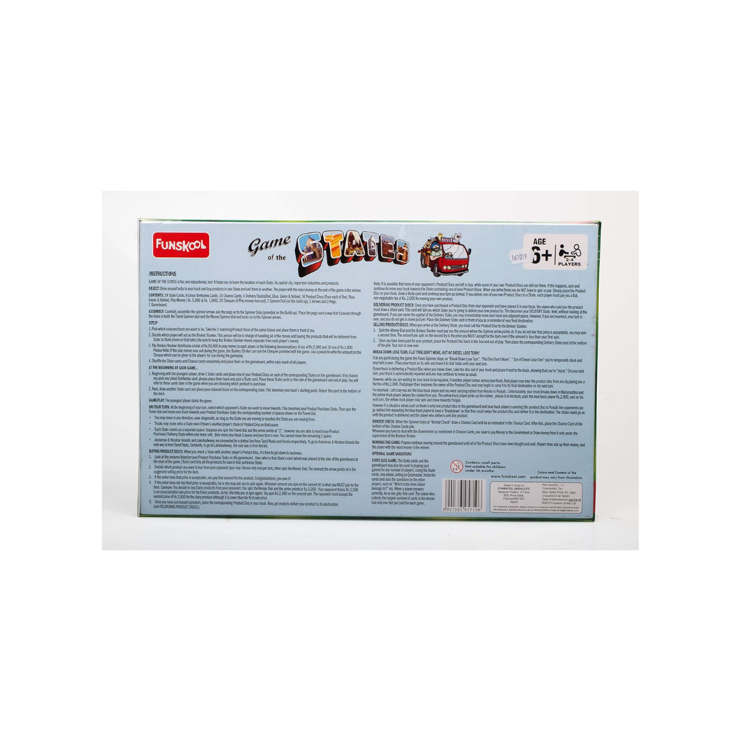 Funskool Game Of States Board Game