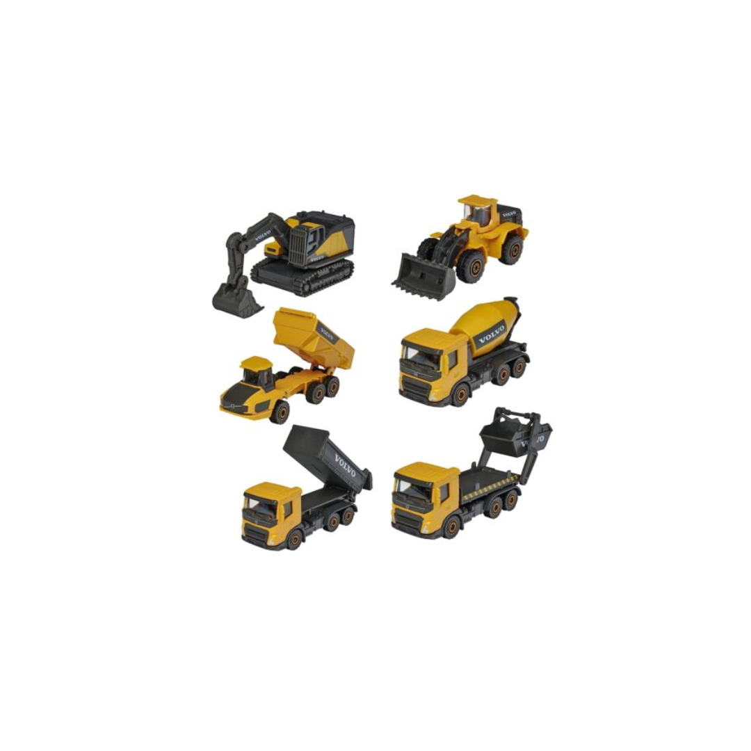 Majorette Construction Volvo 3-Piece Set Toy