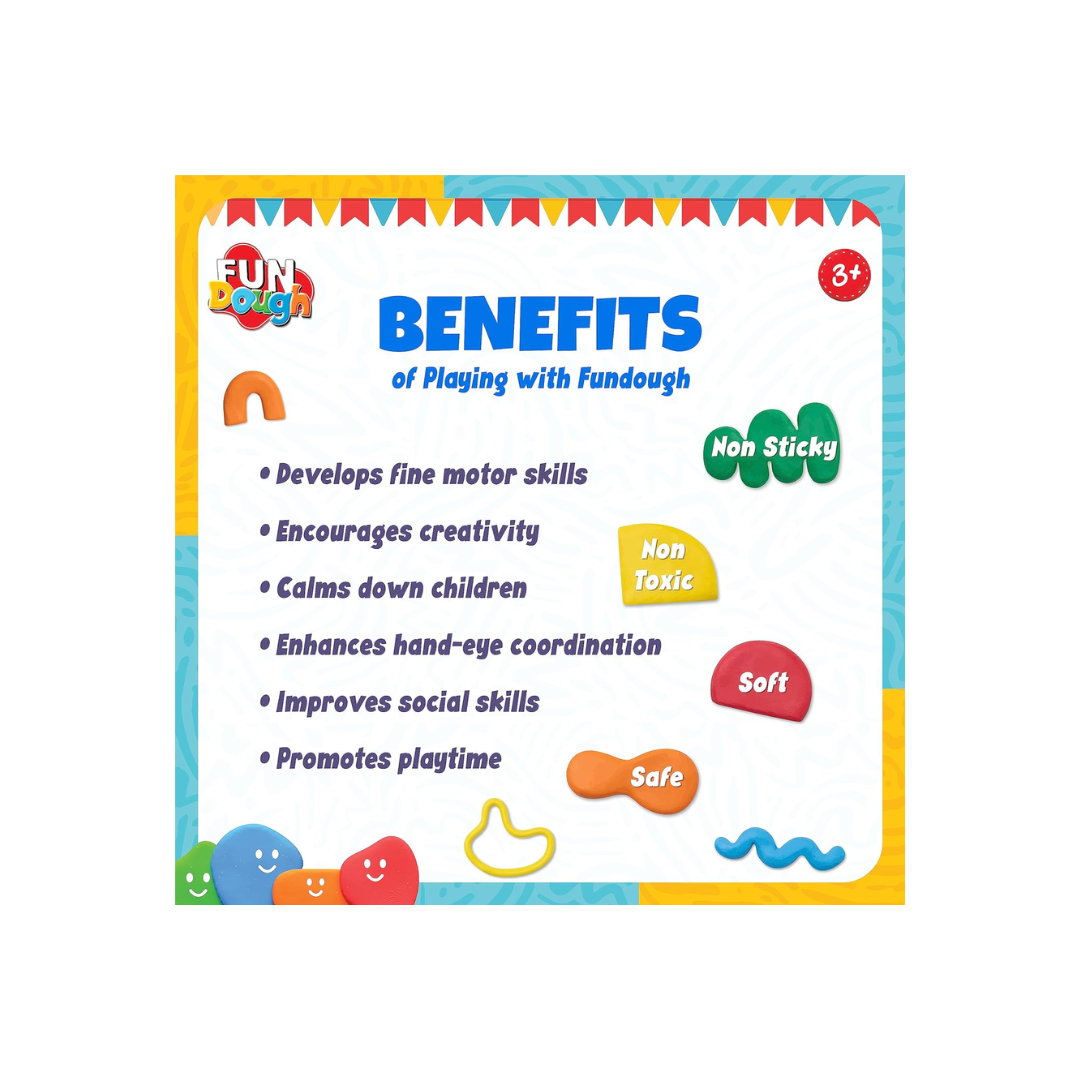 Funskool Fundough Farm Set Cutting and Moulding Playset