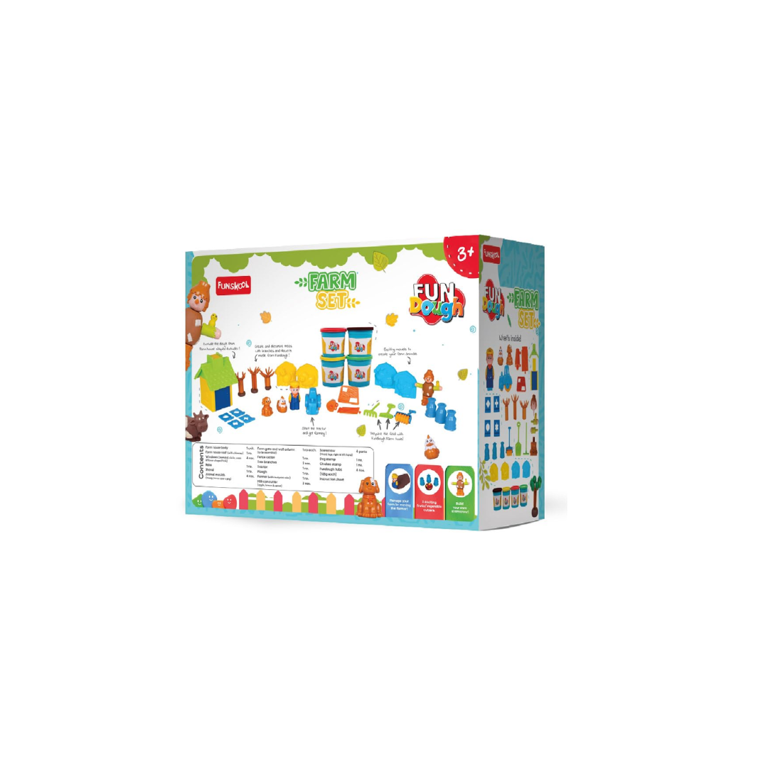 Funskool Fundough Farm Set Cutting and Moulding Playset
